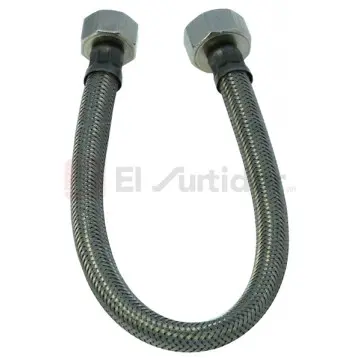 Alimentador Flexible Para WC Miber Maiwc-amm-035 Acero Inoxidable.