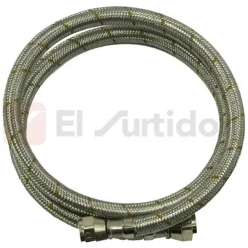 Alimentador Para Gas 3/8x3/8x100 Dica 42100al Aluminio