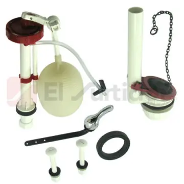 Juego Completo de Accesorios Dica Para W.c. K4056p Blanco