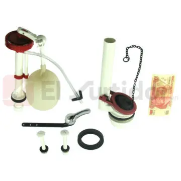 Juego Completo de Accesorios Dica Para W.c. K4056p Blanco