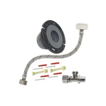 Paquete de Instalación Para Sanitario Coflex Ps-d007 Cobre / Brida