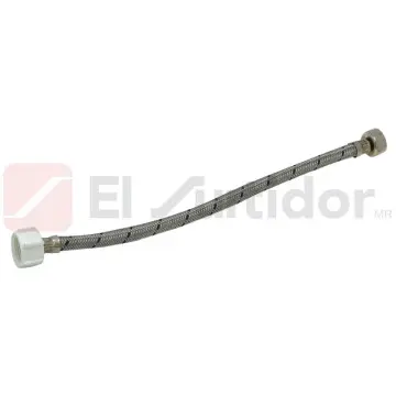 Alimentador Para WC Con Tuerca de Plástico Coflex As-e35 Acero