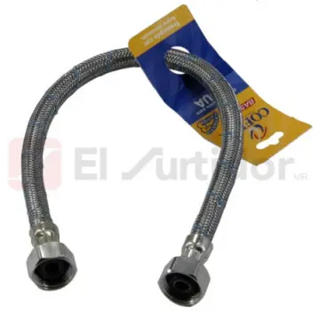 Alimentador Básico Para Lavabo Coflex Ll-a40 Acero