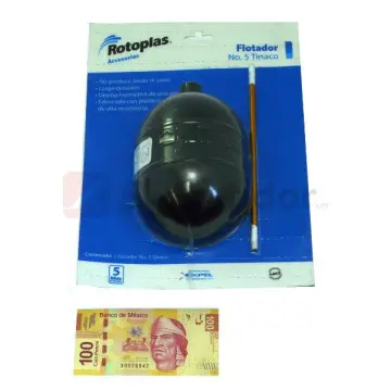 Flotador No. 5 Con Varilla Rotoplas 310046 Negro