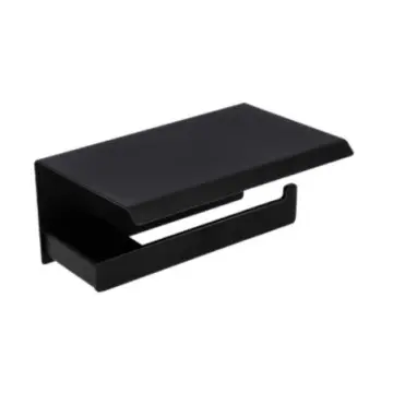 Portarollo Con Cubierta Urrea  Quadro 2 Qu.17.2 Negro Mate