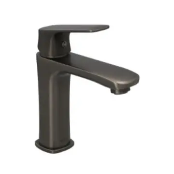 Monomando Corto Para Lavabo Urrea Cassia 9433lu.6 Gun Metal