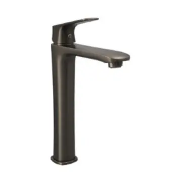Monomando Alto Para Lavabo Urrea Cassia 9435lu.6 Gun Metal