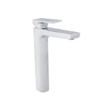 Monomando Alto Para Lavabo Urrea Quadro 2 9457qu Cromo