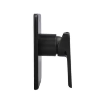 Monomando Para Tina / Regadera Urrea Quadro 2 9458qu.2 Negro Mate