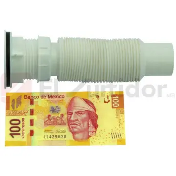 Céspol Flexible Para Fregadero Fleximatic 2233 Blanco