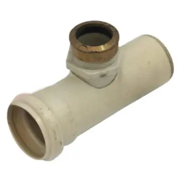 Tee Sanitaria Amanco Con Adaptador 50x32