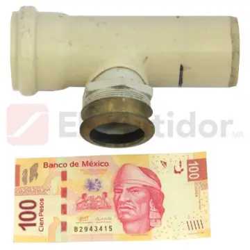 Tee Sanitaria Amanco Con Adaptador 50x40