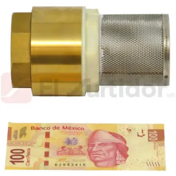 Check Pichancha Valmex 51mm Con Rejilla en Acero Inoxidable 20.106