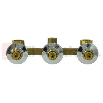 Ensamble de Empotrar Para Tina O Regadera Helvex E-40-ii Cromo