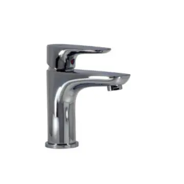 Monomando Alto Para Lavabo Miber G-2501 Cromo