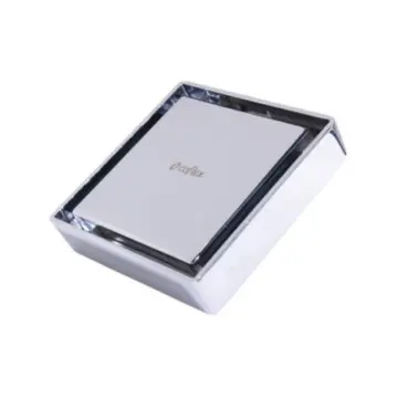 Coladera Cuadrada Coflex Para Inserto Cerámico Y Válvula Anti Olores Pc-323