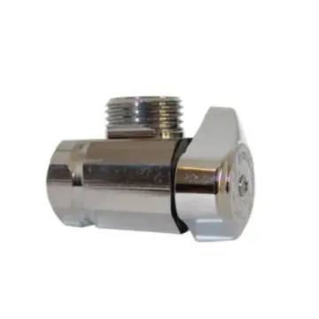 Llave de Control Angular de 1/4 de Vuelta Coflex Ip-120p Cromo