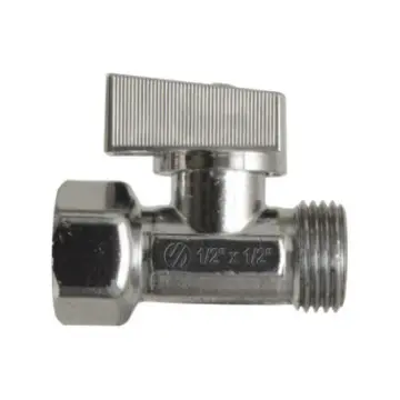 Llave de Control Recta de 1/4 de Vuelta Coflex 1/2" Fnpt X 1/2" M. Recta Ip-141