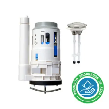 Válvula de Descarga Coflex de 3" Dual Flush Para Inodoro de 1 Pieza P-b6042