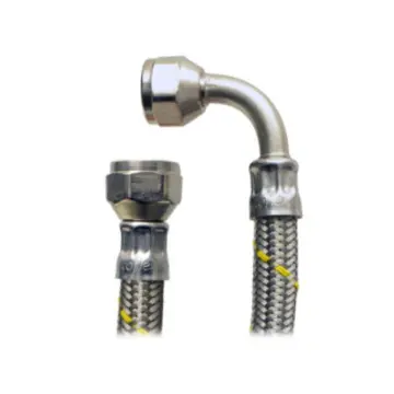 Alimentador Para Gas Coflex 3/8x3/8 Flare Codo 90° Ag90-b150