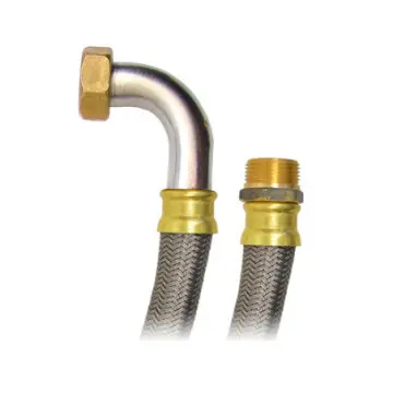 Alimentador Para Hidro Coflex 1"fip Codo 90x1"npt Vn-b150