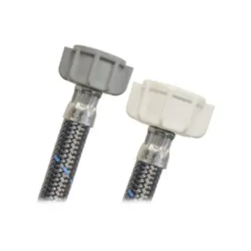 Alimentador Coflex Para WC 1/2x7/8 Ajuste Manual Vinilo Blanco Cvsg-c50