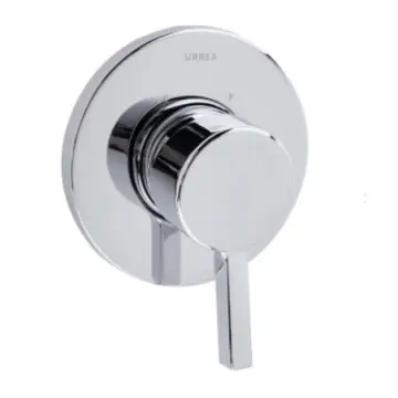 Monomando Urrea Para Regadera Sencillo Nhis 9437ns Cromo
