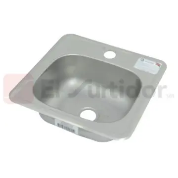 Tarja de Acero Inoxidable Para Empotrar Eb-técnica M-10 1T 38x38 Satinado