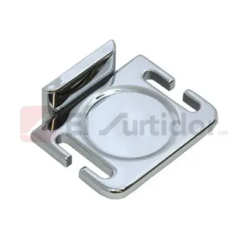 Portavaso Cepillero Helvex 107 Cromo