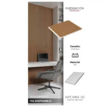 Panel Wpc Mini Foresta 21x290 cm Teka 9.13m2 Wpcmini-05