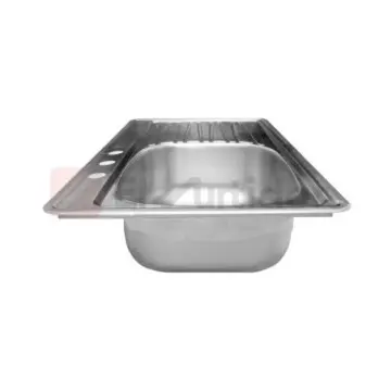 Tarja de Acero Inoxidable Lado Derecho 100x54 Eb-técnica C-202n Satinado