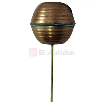 Flotador de 5x5 Con Varilla Cobre