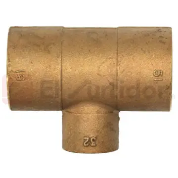 Tee Reducción de Cobre Urrea 51x51x32 711-r