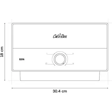 Calentador de Agua Instantáneo Eléctrico Calorex Eleva 4 Litros 3195238