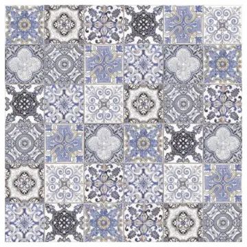 Piso  Azulejos Vitromex  55.5 X 55.5 1.54m Azul