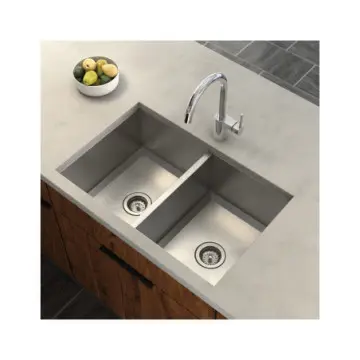 Tarja Doble de Acero Inoxidable Moen Bajo Cubierta 78x45 cm G16200-01 Acero Inox