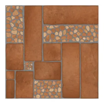 Piso Tarasco FD Porcelanite 33x33 (1.76 Metros) Rojo