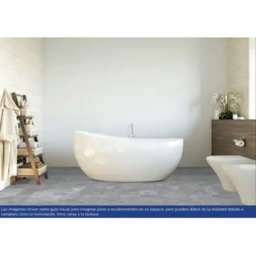 Piso Porcelanite 55x55 Clever 1.49m² Gris
