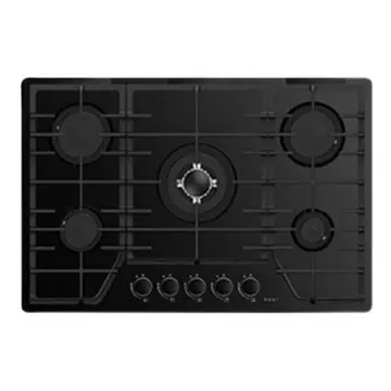 Parrilla Nuur de 5 Quemadores Parga5vtm-l Negro Mate