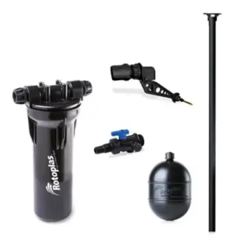 Tinaco Plus Rotoplas de 1100l. Equipado Con Filtro Y Accesorios 500472 Beige