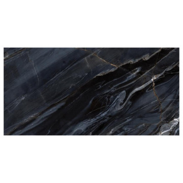 Piso Rectifcado Daltile Majesty 120x240cm 2.88m2 Zmj1 Black Pulido
