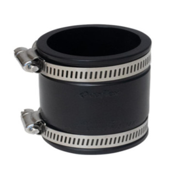 Acople Coflex Para Drenaje 4"x4" Pvc A Fierro Fundido