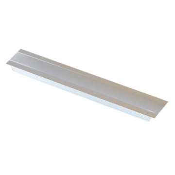 Tira Trim de Aluminio Luz Led 12.5mm X 2.5m Plata Mate 705