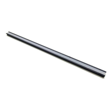 Tira Trim de Aluminio Luz Led 12.5mm X 2.5m Negro Mate 706