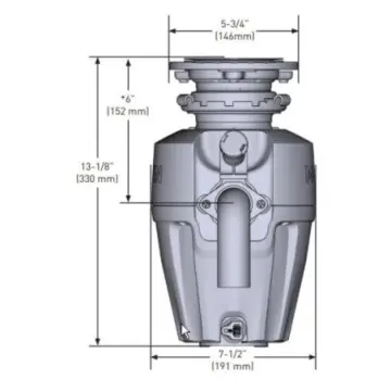 Triturador Moen EX50C