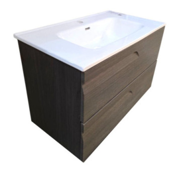 Tocador Vitale 80 Con Lavabo Sin Espejo 90108 Bodega Gray
