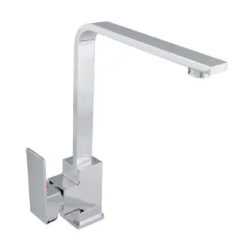 Monomando de Fregadero Ecológico Con Cubierta Dica 4087 Cromo