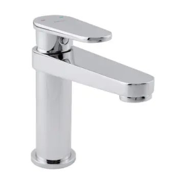 Monomando Corto Para Lavabo Ecologico Dica 4454 Cromo