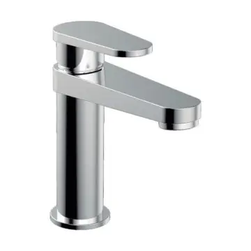 Monomando Corto Para Lavabo Ecológico Dica 4455 Cromo