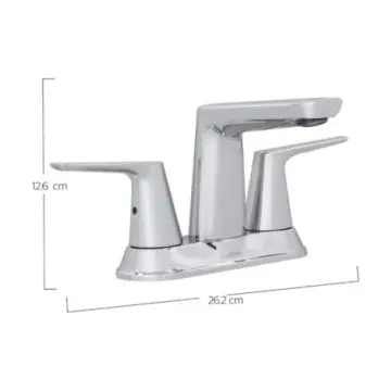 Mezcladora Urrea Para Lavabo TJ Mcl2 Cromo